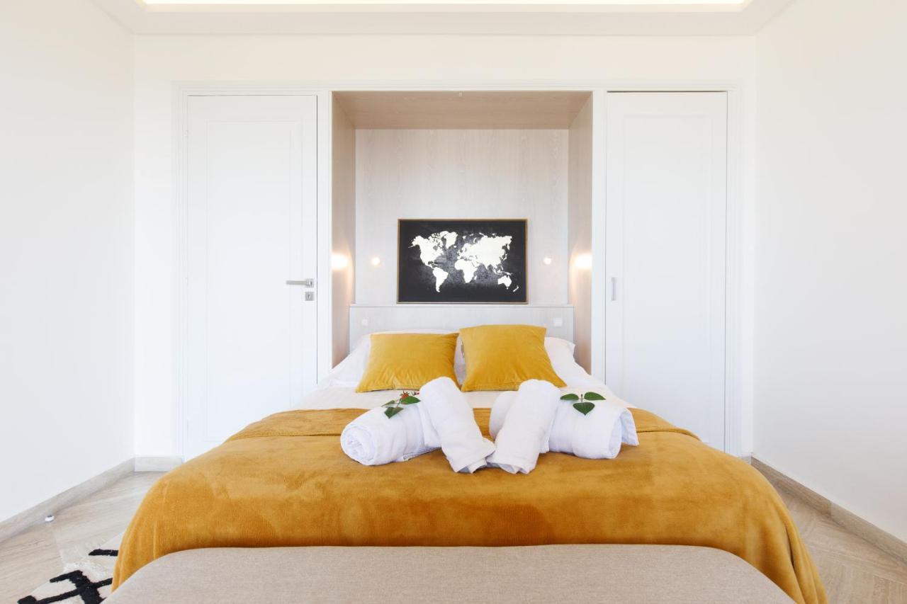 Suite Riviera - Sea View - Clim - 50M Plage - Residence De Standing - Spacieux 180 M2 - Parking Cannes Dış mekan fotoğraf
