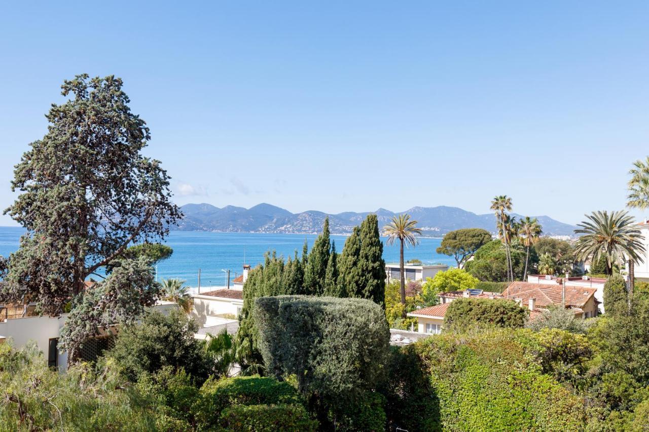 Suite Riviera - Sea View - Clim - 50M Plage - Residence De Standing - Spacieux 180 M2 - Parking Cannes Dış mekan fotoğraf